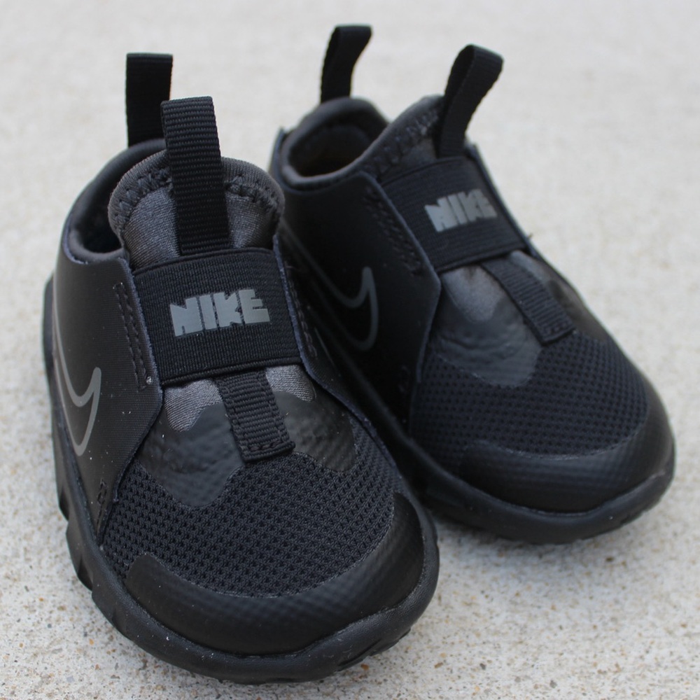 Nike Toddler Flex Runner 2 Black/Flat Pewter- Anthracite Sz 5C